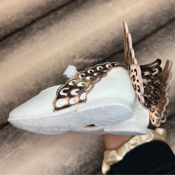 Sophia Webster Evangeline Butterfly Leather Flats Toddler Kids - Picture 5 of 10